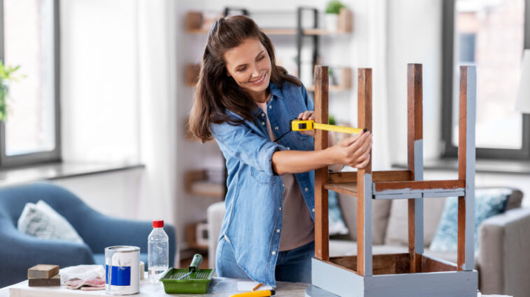 Sicher arbeiten zu Hause bei handwerklichen Tätigkeiten